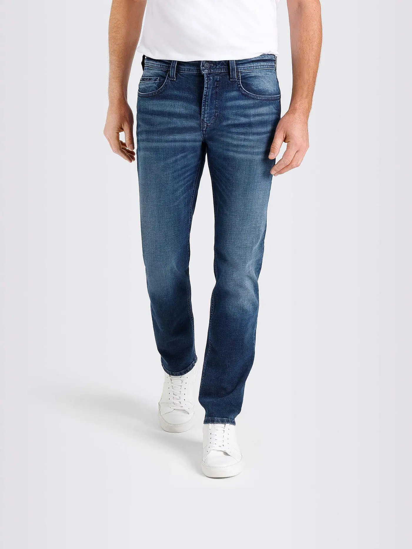 MAC | Jeans Straight Fit BEN (Lang) | blau